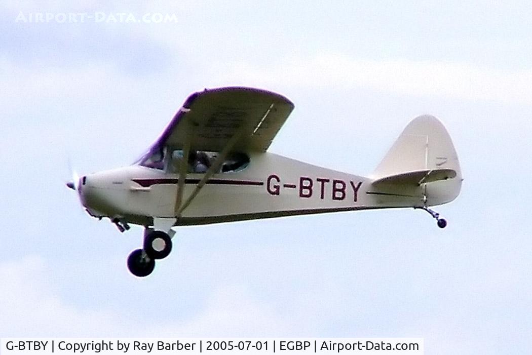 G-BTBY, 1948 Piper PA-17 Vagabond C/N 17-195, Piper PA-17 Vagabond [17-195] Kemble~G 01/07/2005