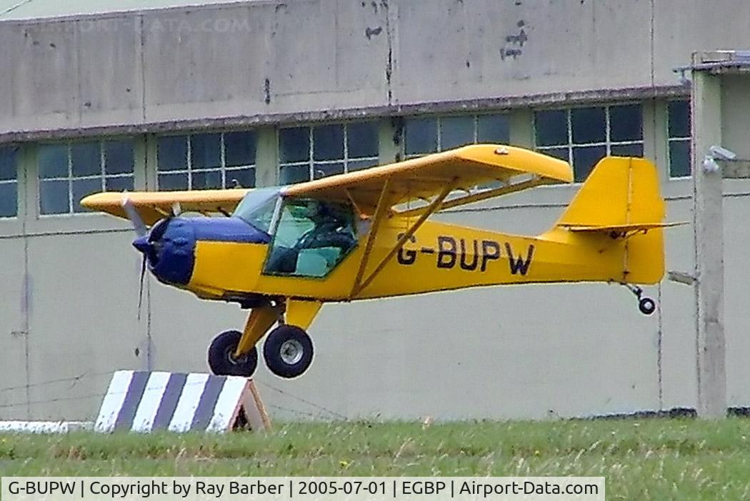G-BUPW, 1993 Denney Kitfox MK3 C/N PFA 172-12281, Denney Kitfox Mk.3 [PFA 172-12281] Kemble~G 01/07/2005
