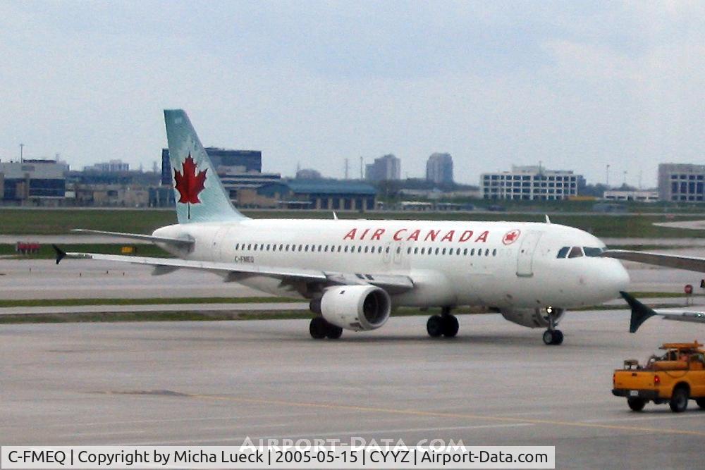 C-FMEQ, 1992 Airbus A320-211 C/N 302, At Pearson International