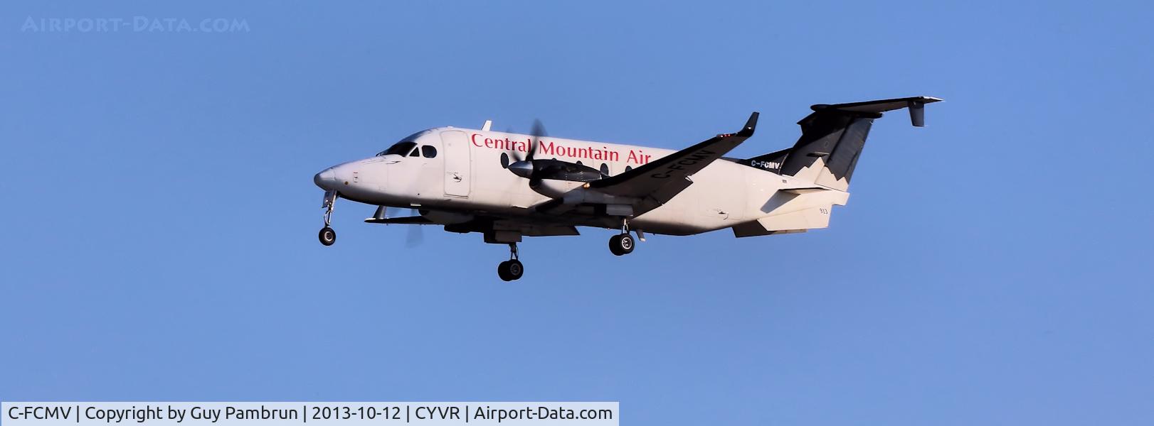 C-FCMV, 1997 Beech 1900D C/N UE-272, Landing