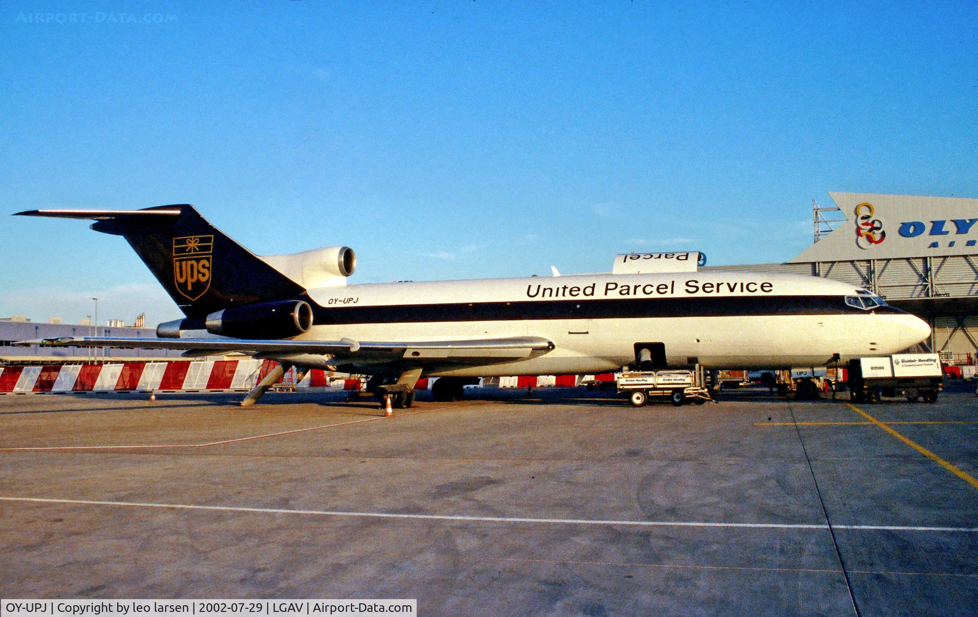 OY-UPJ, 1966 Boeing 727-022C C/N 19102, ATHENS 29.7.02