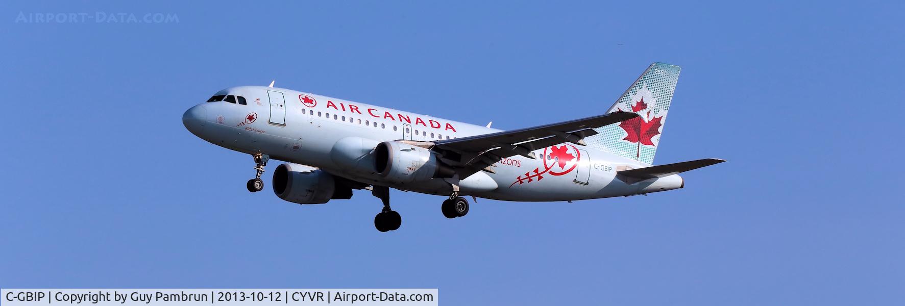 C-GBIP, 1998 Airbus A319-114 C/N 546, Landing
