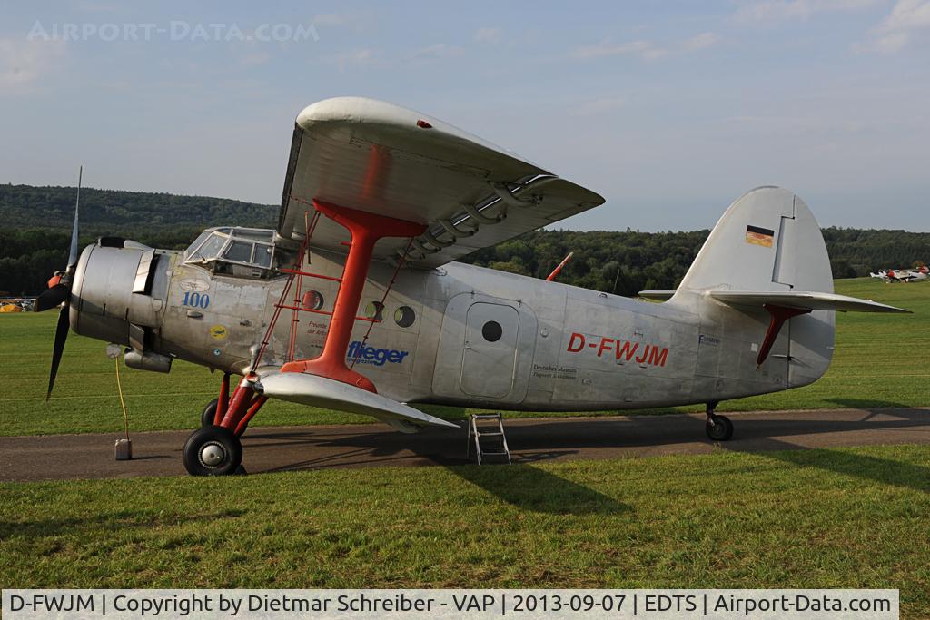 D-FWJM, 1976 PZL-Mielec An-2T Colt C/N 1G166-38, Antonov 2
