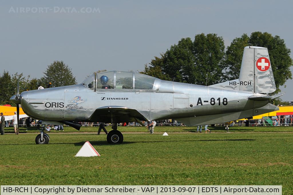 HB-RCH, 1955 Pilatus P3-05 C/N 456-5, Pilatus P3