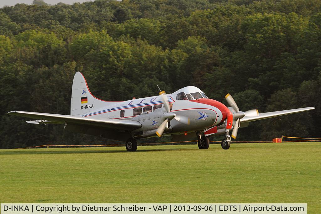D-INKA, 1949 De Havilland DH-104 Devon C.2 C/N 04266, LTU DH104