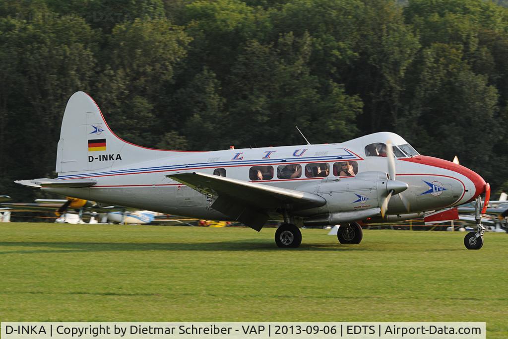 D-INKA, 1949 De Havilland DH-104 Devon C.2 C/N 04266, LTU DH89