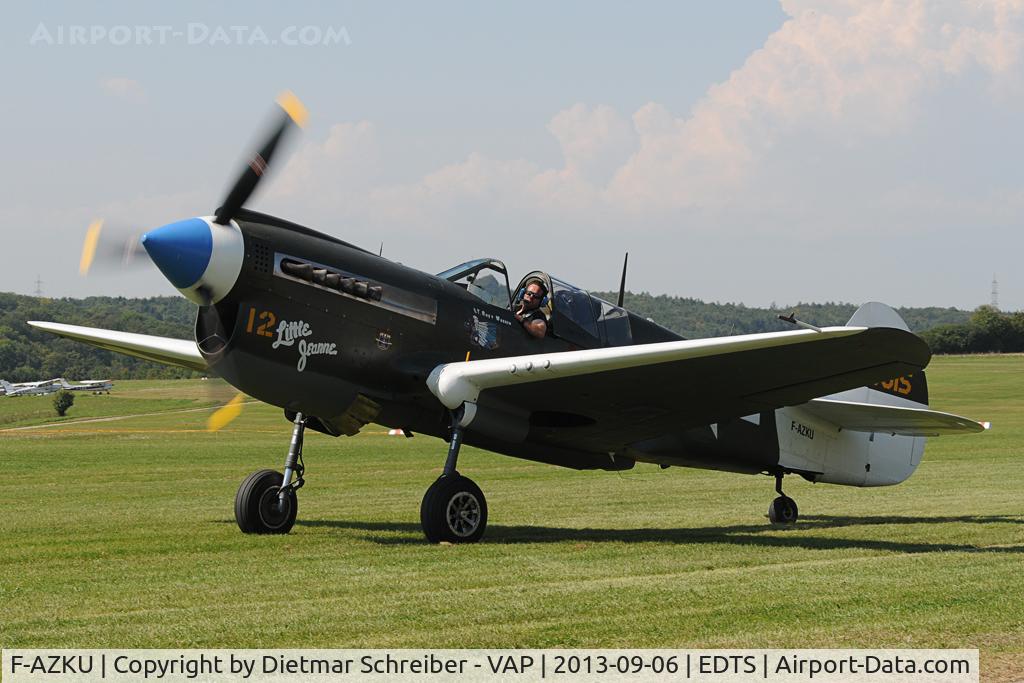 F-AZKU, 1942 Curtiss P-40N Warhawk C/N 29677, Curtiss P40 Warhawk