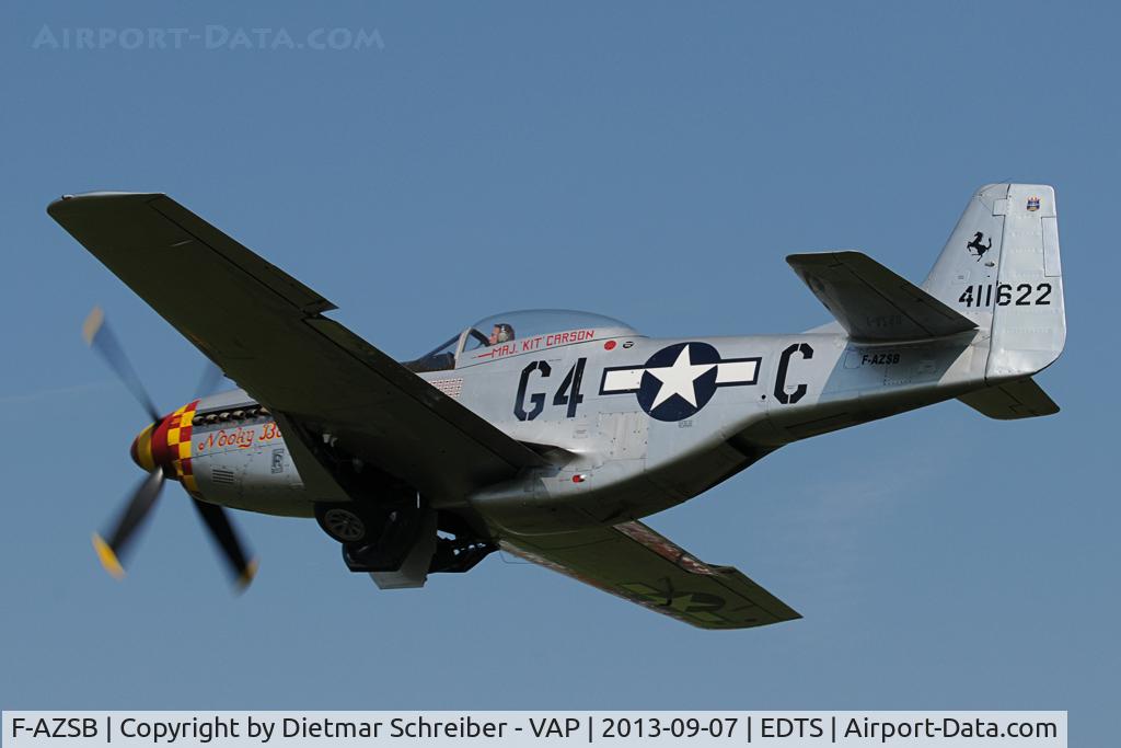 F-AZSB, 1944 North American P-51D Mustang C/N 122-40967, North American P51 Mustang