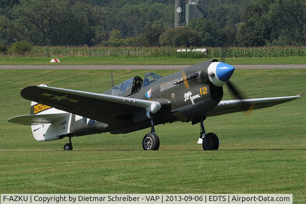 F-AZKU, 1942 Curtiss P-40N Warhawk C/N 29677, Curtiss P40 Warhawk