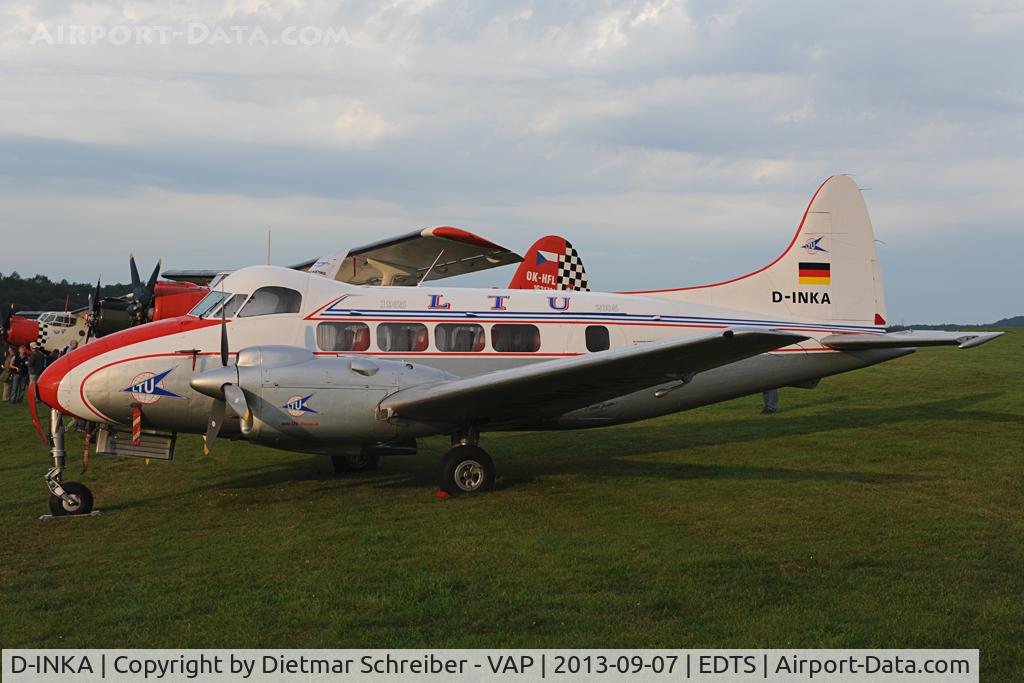 D-INKA, 1949 De Havilland DH-104 Devon C.2 C/N 04266, LTU DH104
