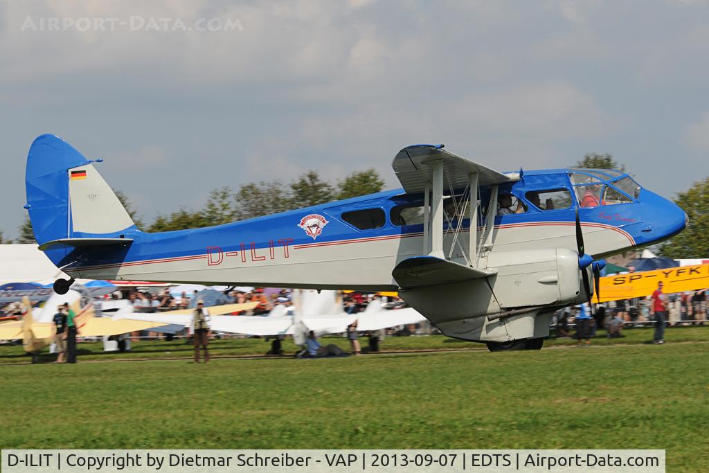 D-ILIT, 1945 De Havilland DH-89A Dominie/Dragon Rapide C/N 6879, DH89 Dragon Rapide