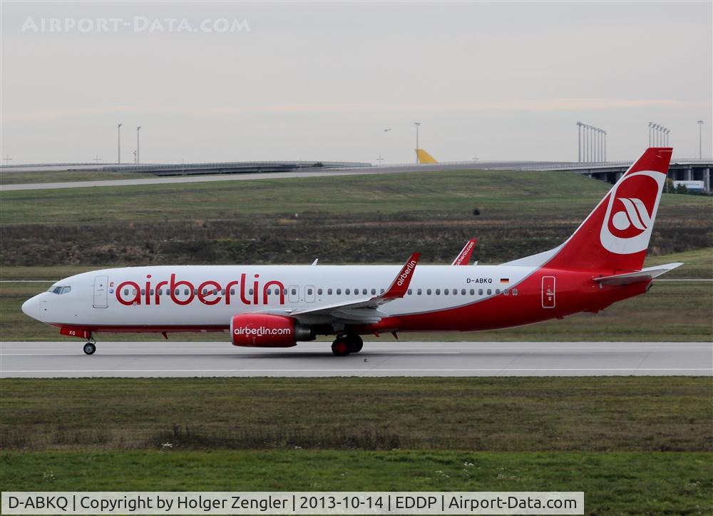 D-ABKQ, 2011 Boeing 737-86J C/N 37760, On rwy 08L .....