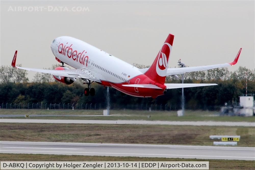 D-ABKQ, 2011 Boeing 737-86J C/N 37760, Up and away to mediterranean destinations....