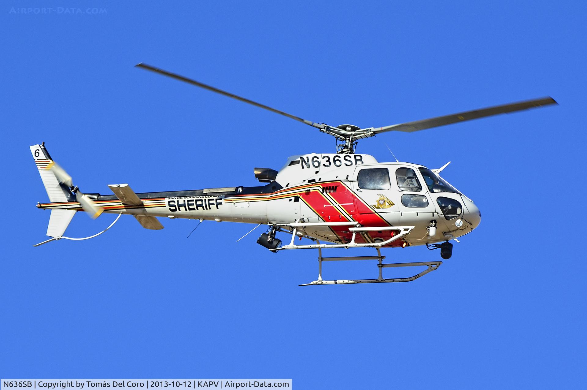 N636SB, 2006 Eurocopter AS-350B-3 Ecureuil Ecureuil C/N 4064, N636SB San Bernardino County Sheriffs   2006 Eurocopter AS-350B-3 Ecureuil C/N 4064


12th Annual Apple Valley Air Show

Apple Valley Airport (APV) (KAPV)
California, USA

TDelCoro
October 12, 2013