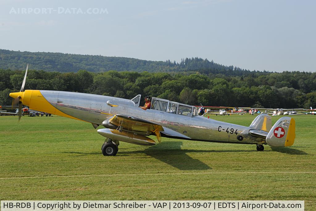 HB-RDB, 1943 F+W C-3605 Schlepp C/N 274, F+W Emmen C-3605