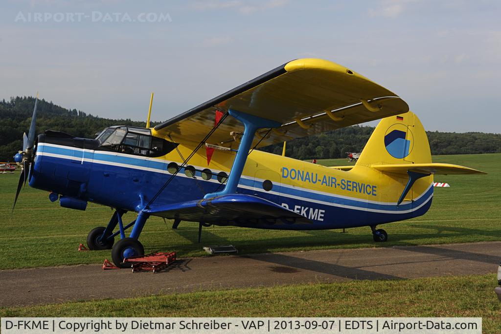 D-FKME, 1957 Antonov An-2 C/N 1G17805, Donau Air Service Antonov 2