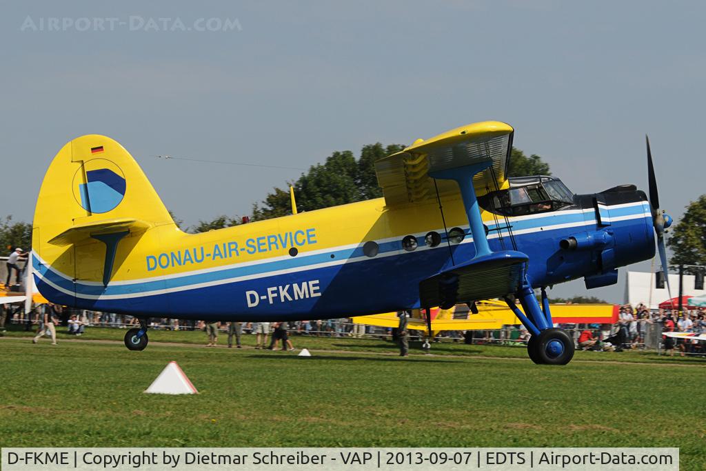 D-FKME, 1957 Antonov An-2 C/N 1G17805, Donau Air Service Antonov 2