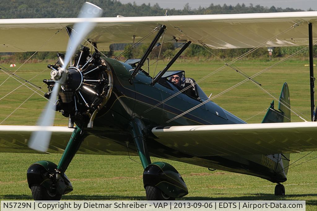 N5729N, 1943 Boeing E75 C/N 75-8232, Boeing Stearman