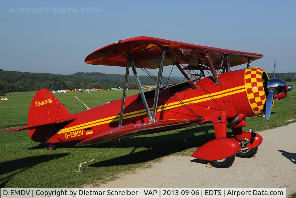 D-EMDV, 1942 Boeing E75N1 C/N 75-5844, Boeing Stearman
