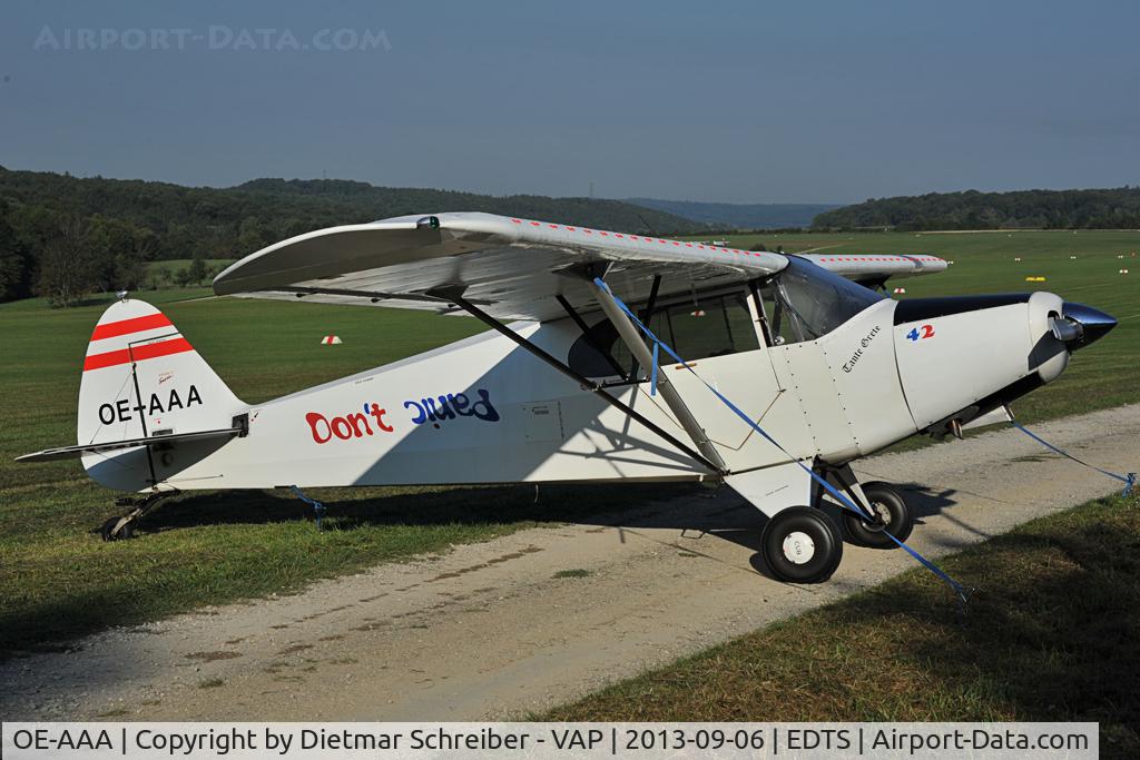 OE-AAA, Piper PA-12 Super Cruiser C/N 121612, Piper 12