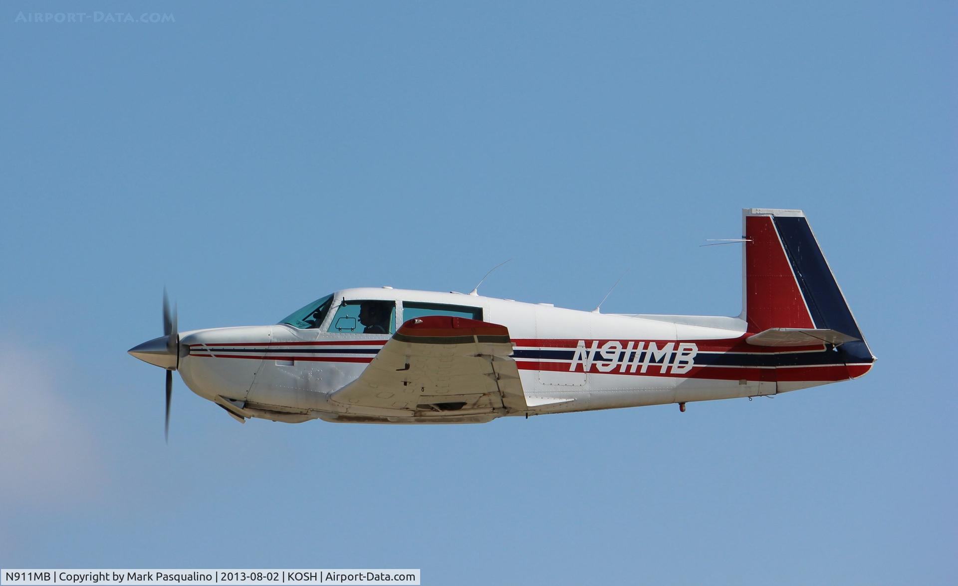 N911MB, 1966 Mooney M20F Executive C/N 670042, Mooney M20F