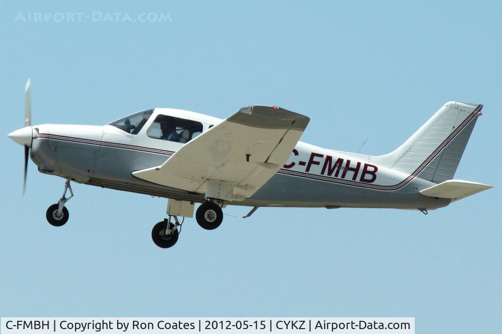 C-FMBH, 1966 Piper PA-28-160 Cherokee C/N 28-3064, This 1966 Piper PA 28-160 has just lifted off rwy 15 at the Buttonville Municipal Airport