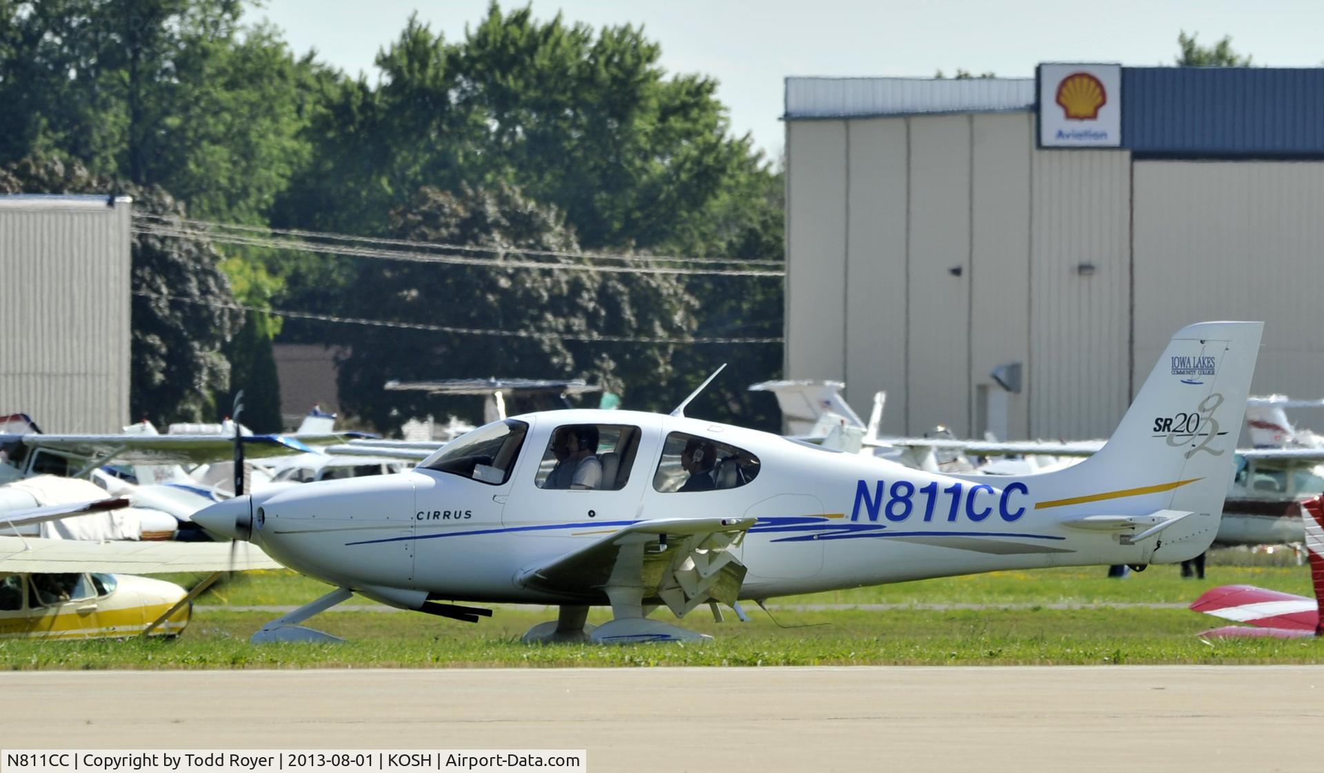 N811CC, 2005 Cirrus SR20 C/N 1534, Airventure 2013
