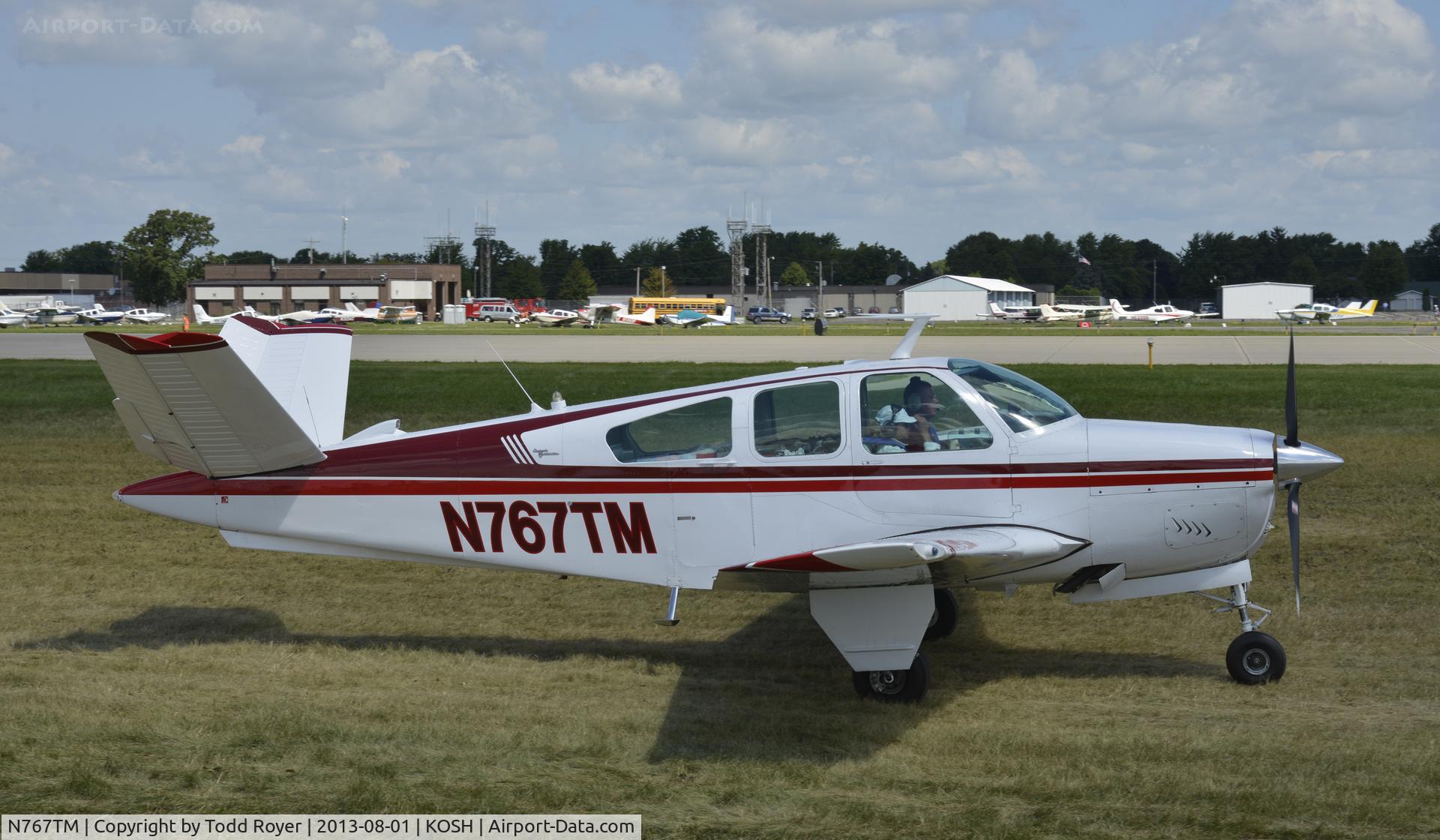 N767TM, 1967 Beech V35 Bonanza C/N D-8556, Airventure 2013