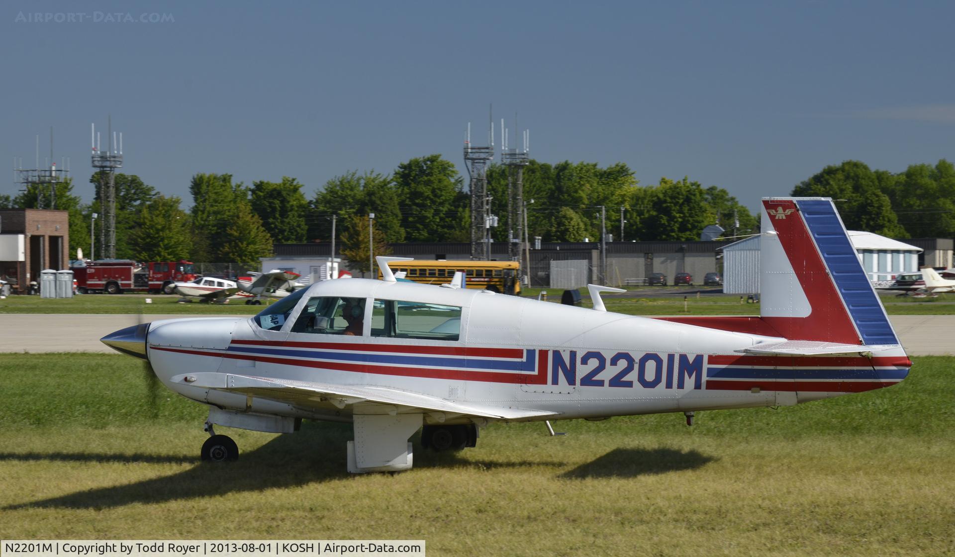N2201M, 1978 Mooney M20J 201 C/N 24-0560, Airventure 2013