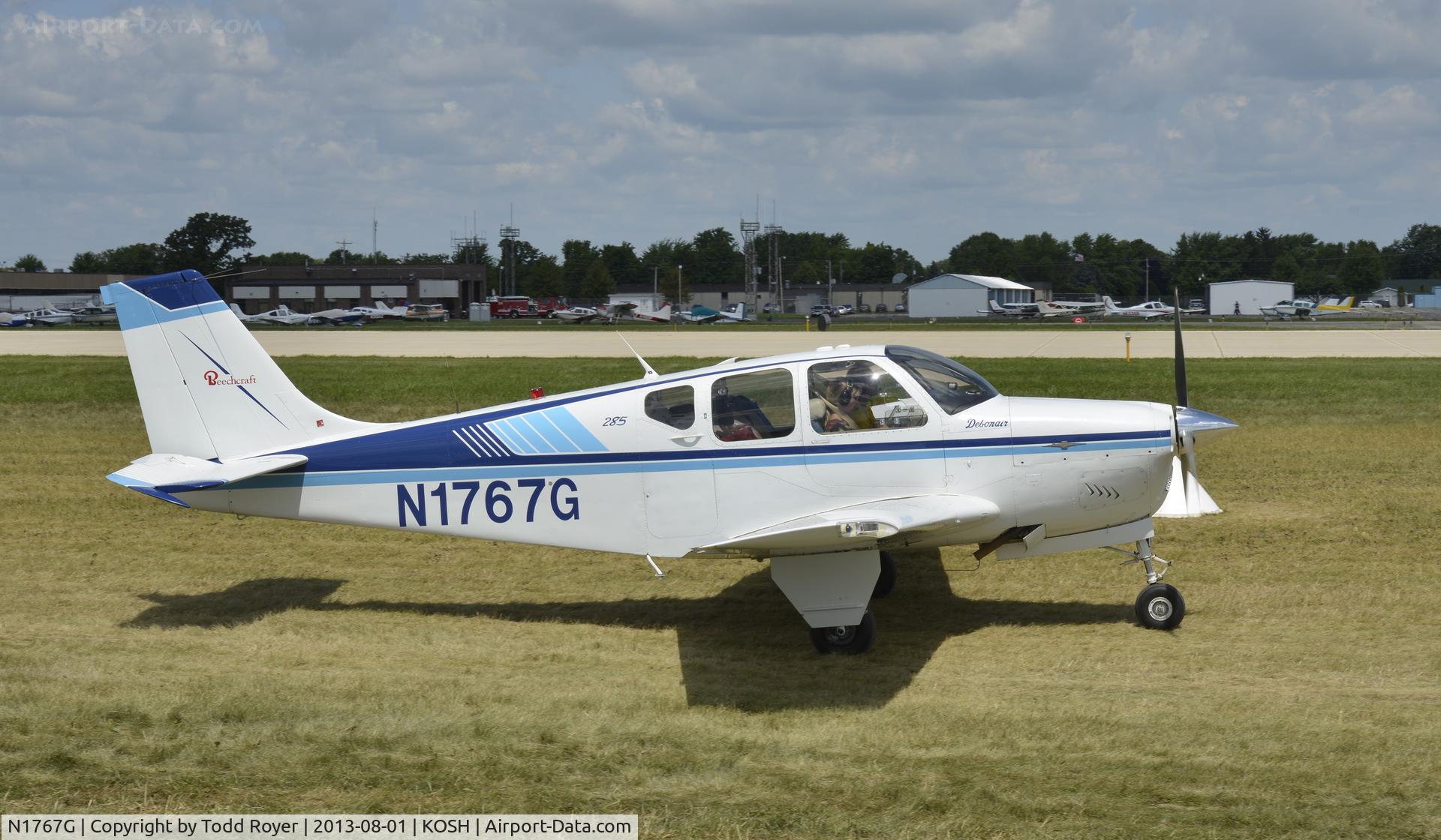 N1767G, 1962 Beech 35-B33 Debonair C/N CD-539, Airventure 2013