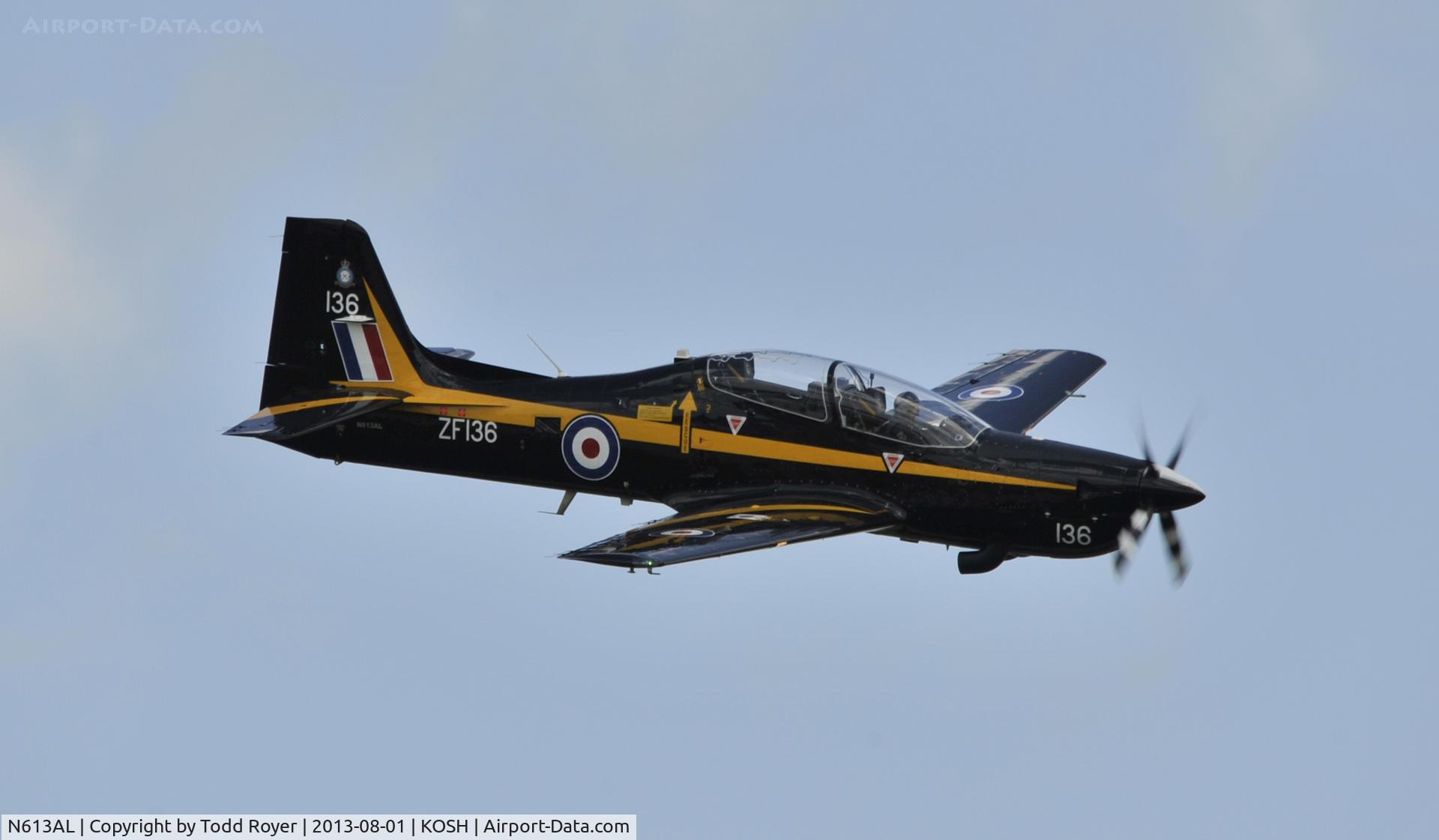 N613AL, 1990 Short S-312 Tucano T1 C/N S2.T2, Airventure 2013