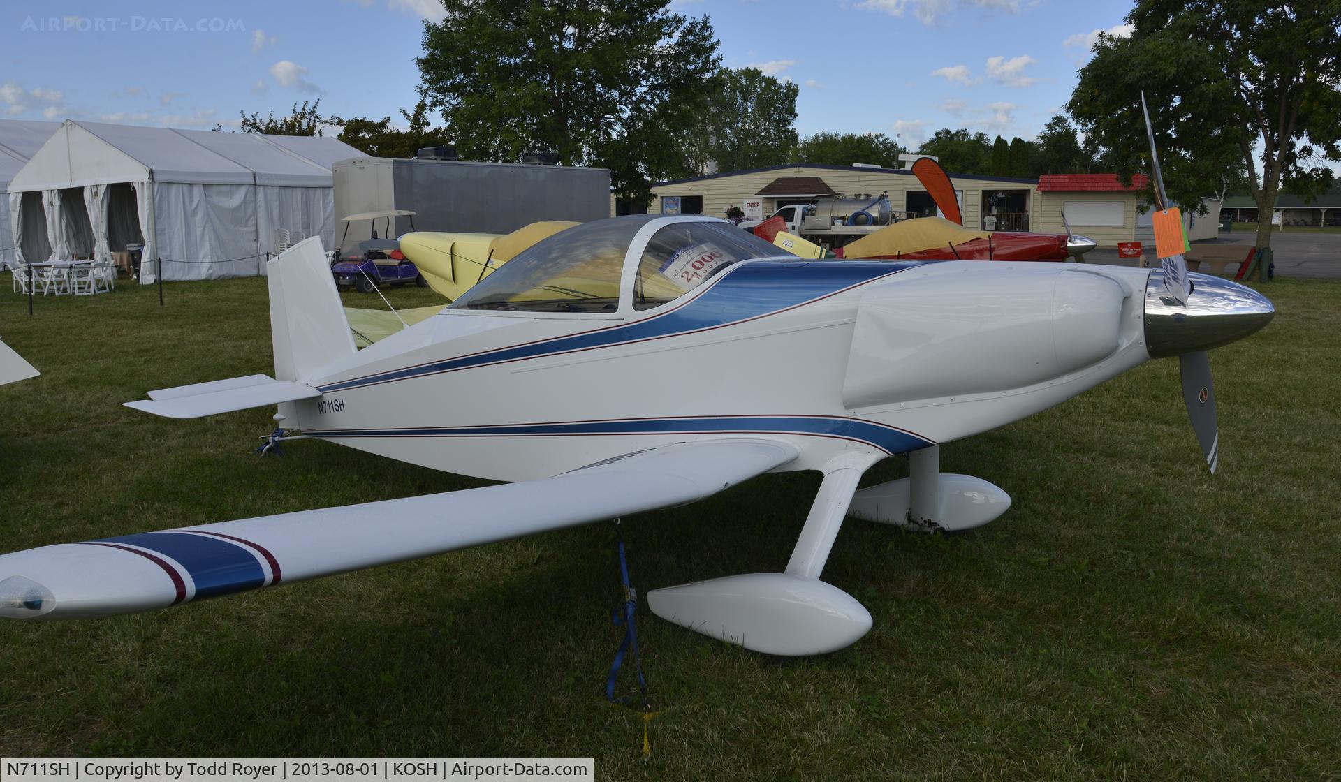 N711SH, 1984 Thorp T-18 Tiger C/N 835, Airventure 2013