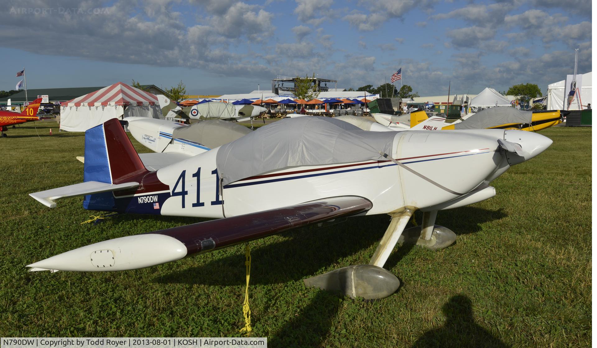 N790DW, 1994 Vans RV-6 C/N 20369, Airventure 2013