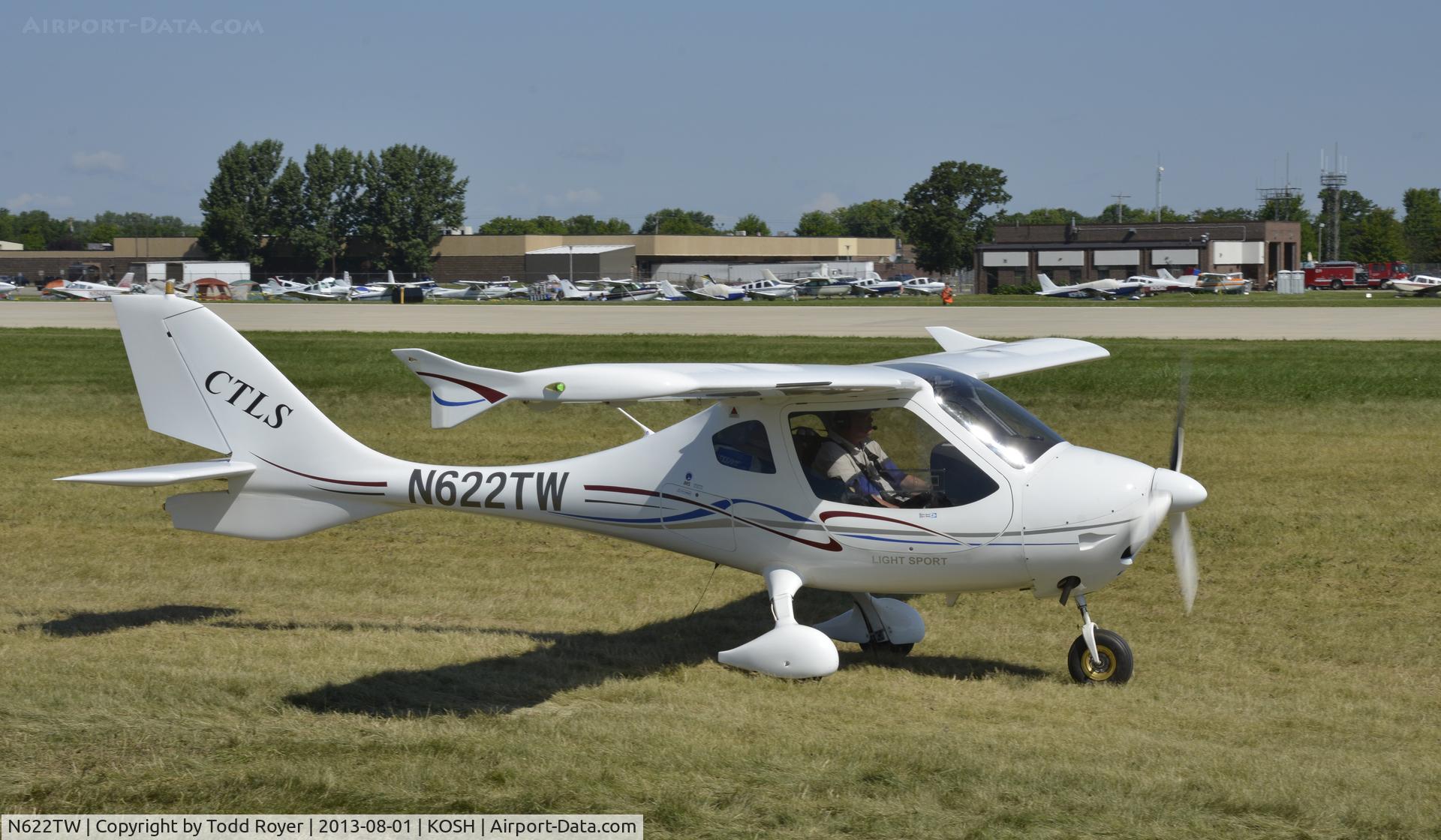 N622TW, 2008 Flight Design CTLS C/N F-08-05-10, Airventure 2013