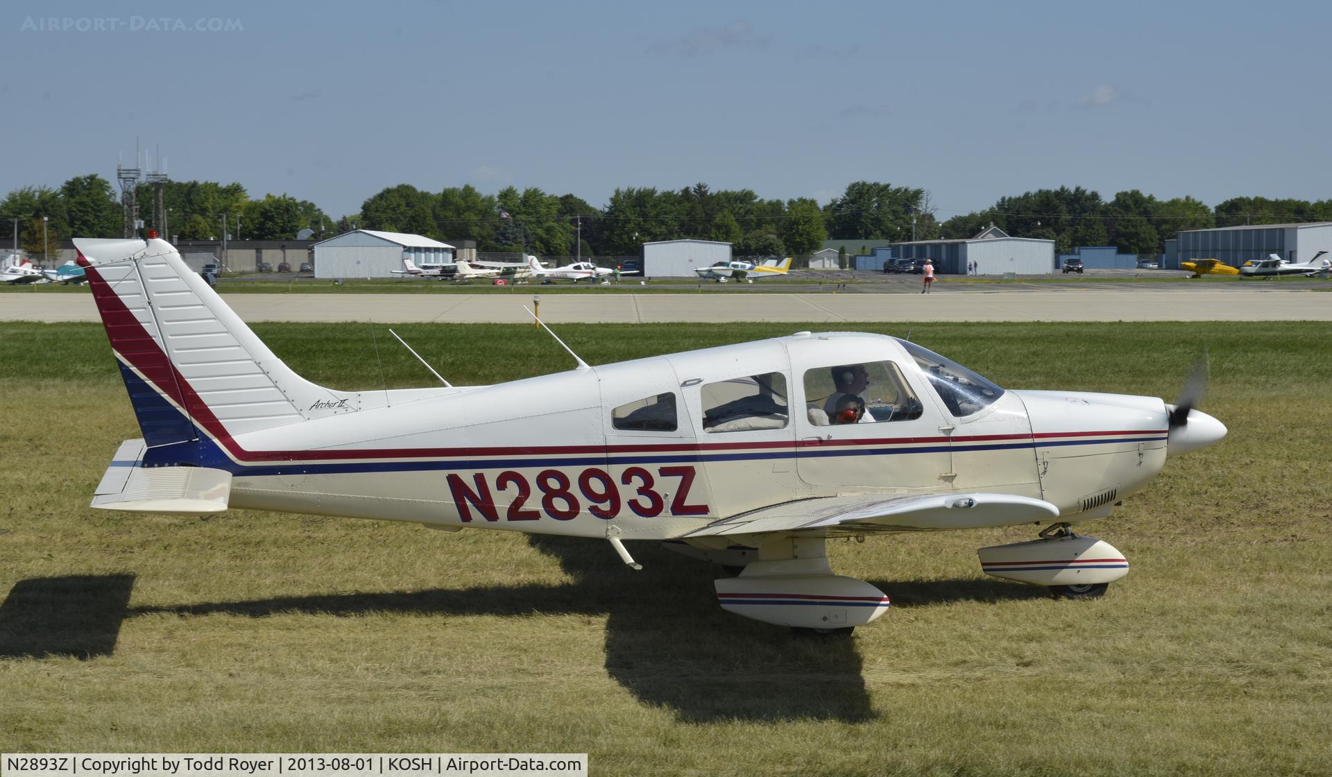 N2893Z, Piper PA-28-181 C/N 28-7990533, Airventure 2013