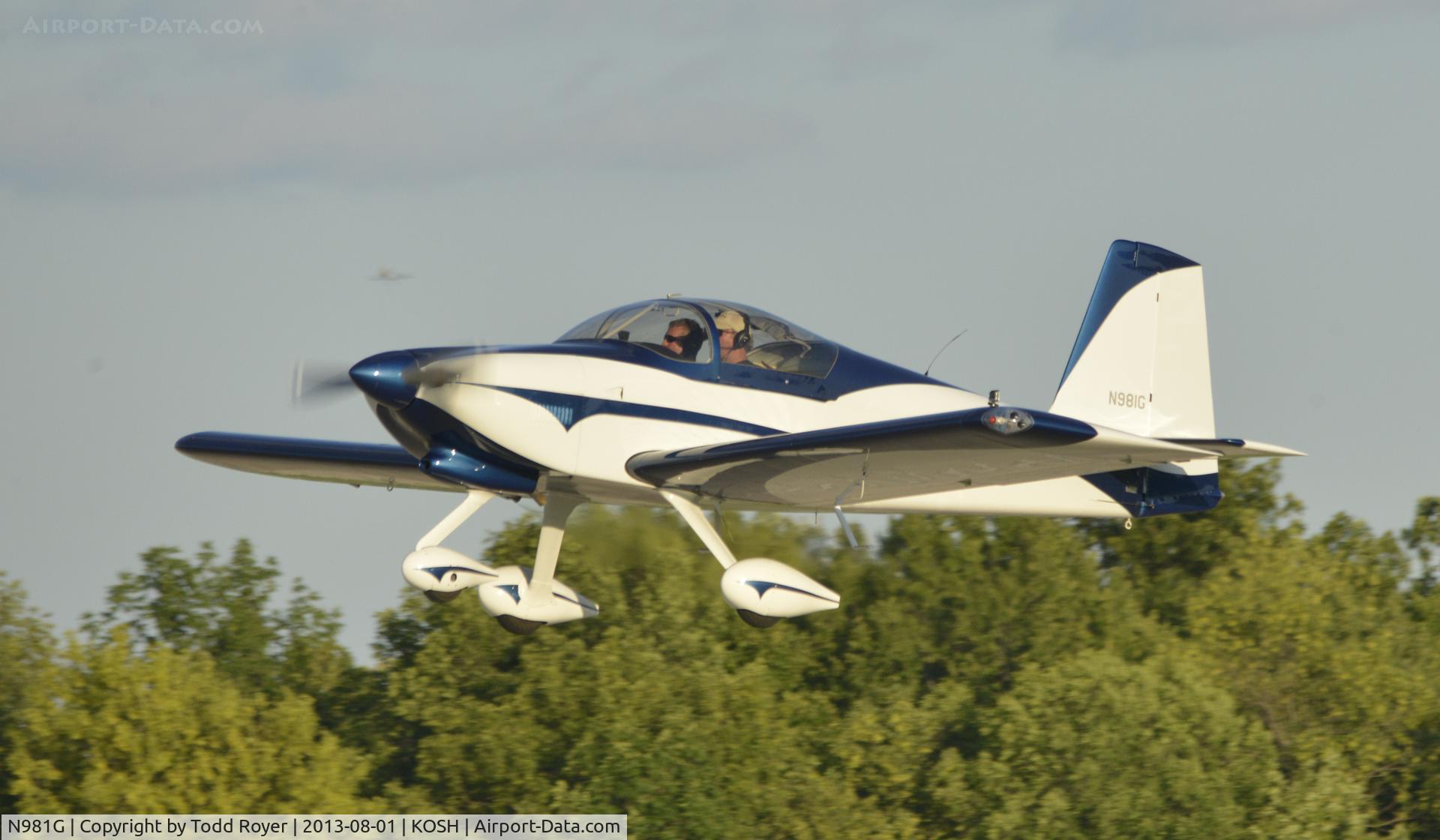 N981G, Vans RV-7A C/N 001 (N981G), Airventure 2013