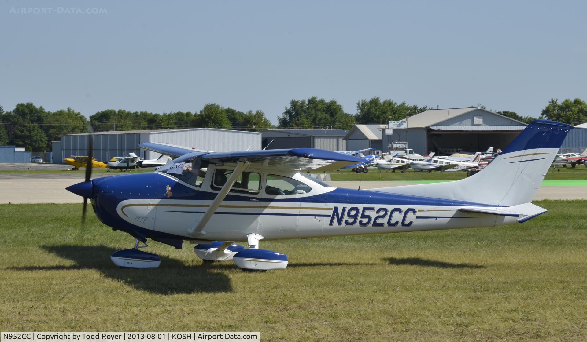 N952CC, 1975 Cessna 182P Skylane C/N 18263638, Airventure 2013