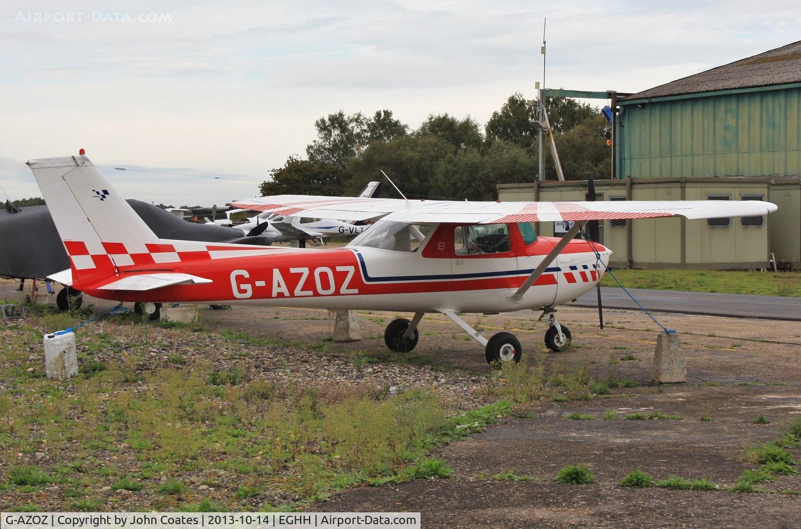 G-AZOZ, 1972 Reims FRA150L Aerobat C/N 0136, Parked at DS Worldwide