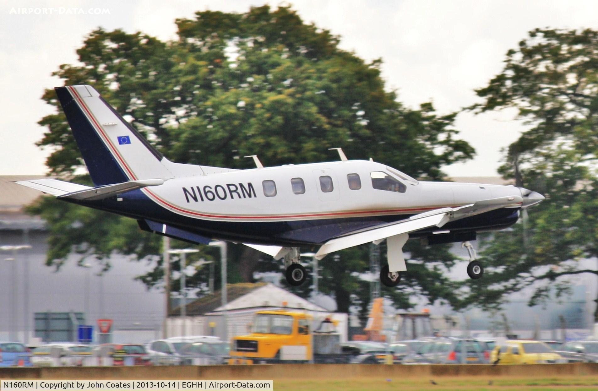 N160RM, 1992 Socata TBM-700 C/N 0063, Almost down on 26