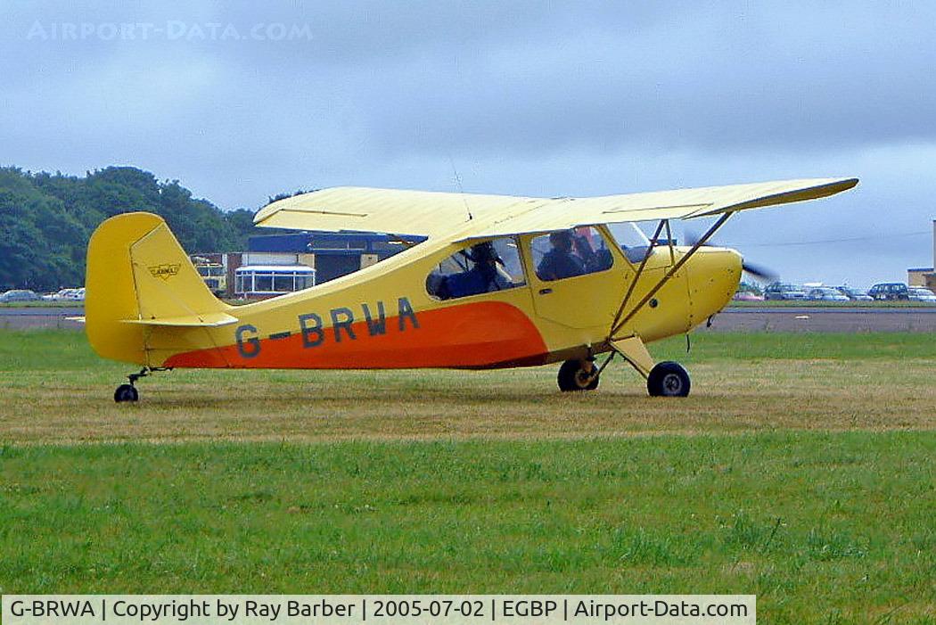 G-BRWA, 1945 Aeronca 7AC Champion C/N 7AC-351, Aeronca 7AC Champion [7AC-351] Kemble~G 02/07/2005