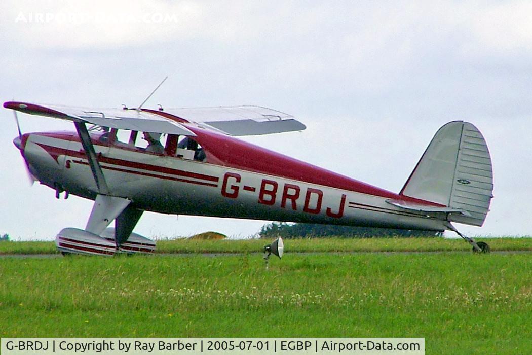 G-BRDJ, 1946 Luscombe 8F Silvaire C/N 3411, Luscombe 8A Silvaire [3411] Kemble~G 01/07/2005