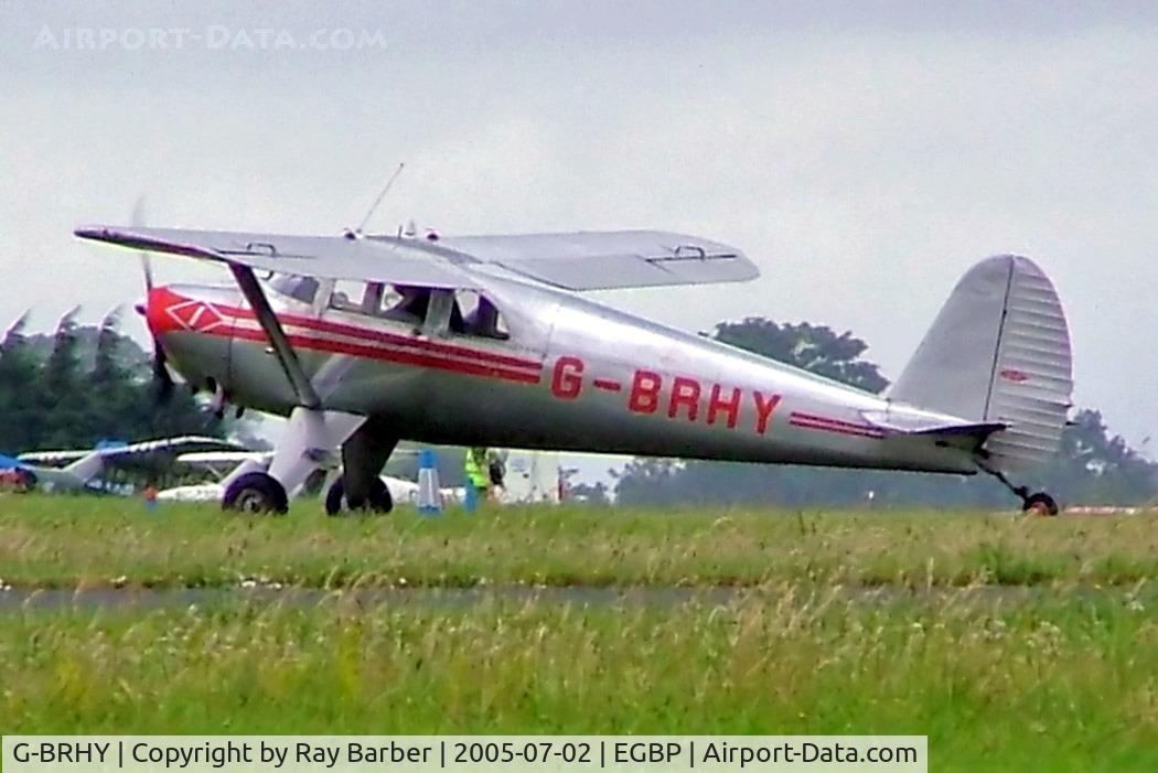 G-BRHY, 1947 Luscombe 8E Silvaire C/N 5138, Luscombe 8E Silvaire [5138] Kemble~G 02/07/2005