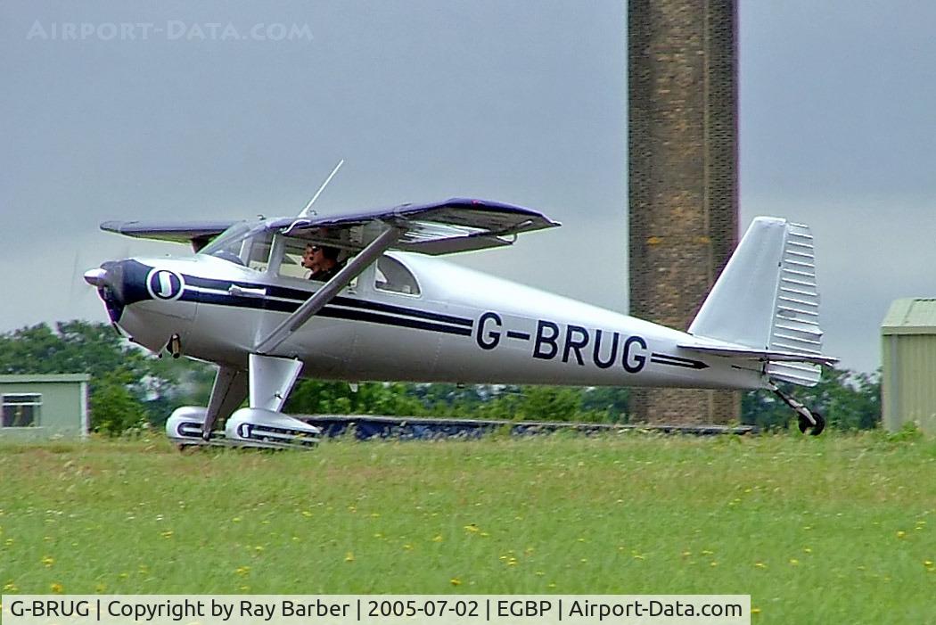 G-BRUG, 1946 Luscombe 8E Silvaire C/N 4462, Luscombe 8E Silvaire [4462] Kemble~G 02/07/2005
