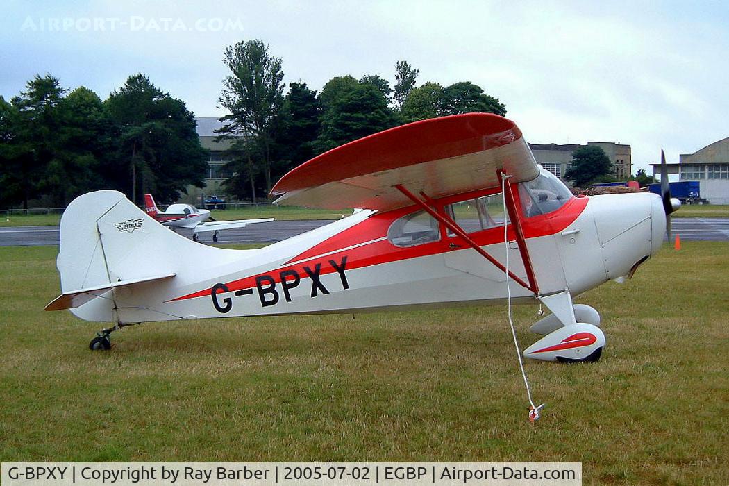 G-BPXY, 1947 Aeronca 11AC Chief C/N 11AC-S-50, Aeronca 11ACS Chief [11ACS-50] Kemble~G 02/07/2005