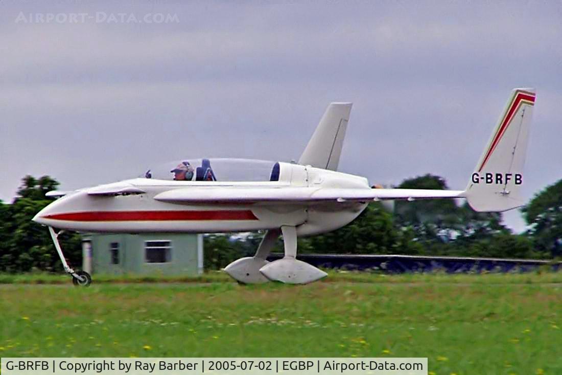 G-BRFB, 1989 Rutan Long-EZ C/N PFA 074A-10646, Rutan Long-Ez [PFA 074A-10646] Kemble~G 02/07/2005