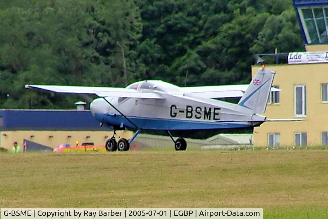 G-BSME, 1966 Bolkow Bo-208C Junior C/N 596, Bolkow Bo.208C Junior [596] Kemble~G 01/07/2005