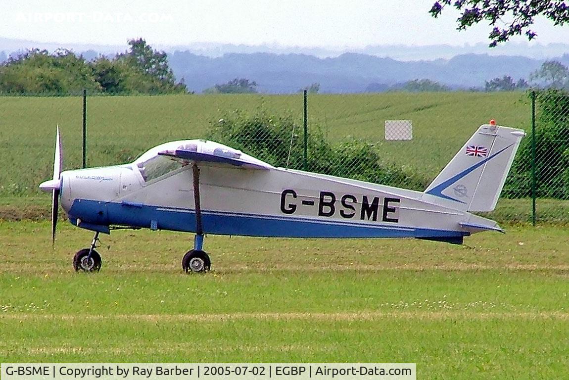 G-BSME, 1966 Bolkow Bo-208C Junior C/N 596, Bolkow Bo.208C Junior [596] Kemble~G 02/07/2005