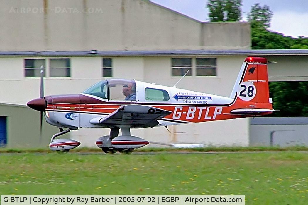G-BTLP, 1977 Grumman American AA-1C Lynx C/N AA1C-0109, Grumman American  AA-1C Lynx [AA1C-0109] Kemble~G 02/07/2005