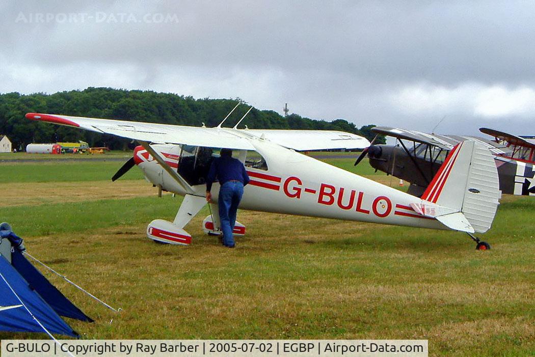 G-BULO, 1946 Luscombe 8F Silvaire C/N 4216, Luscombe 8F Silvaire [4216] Kemble~G 02/07/2005