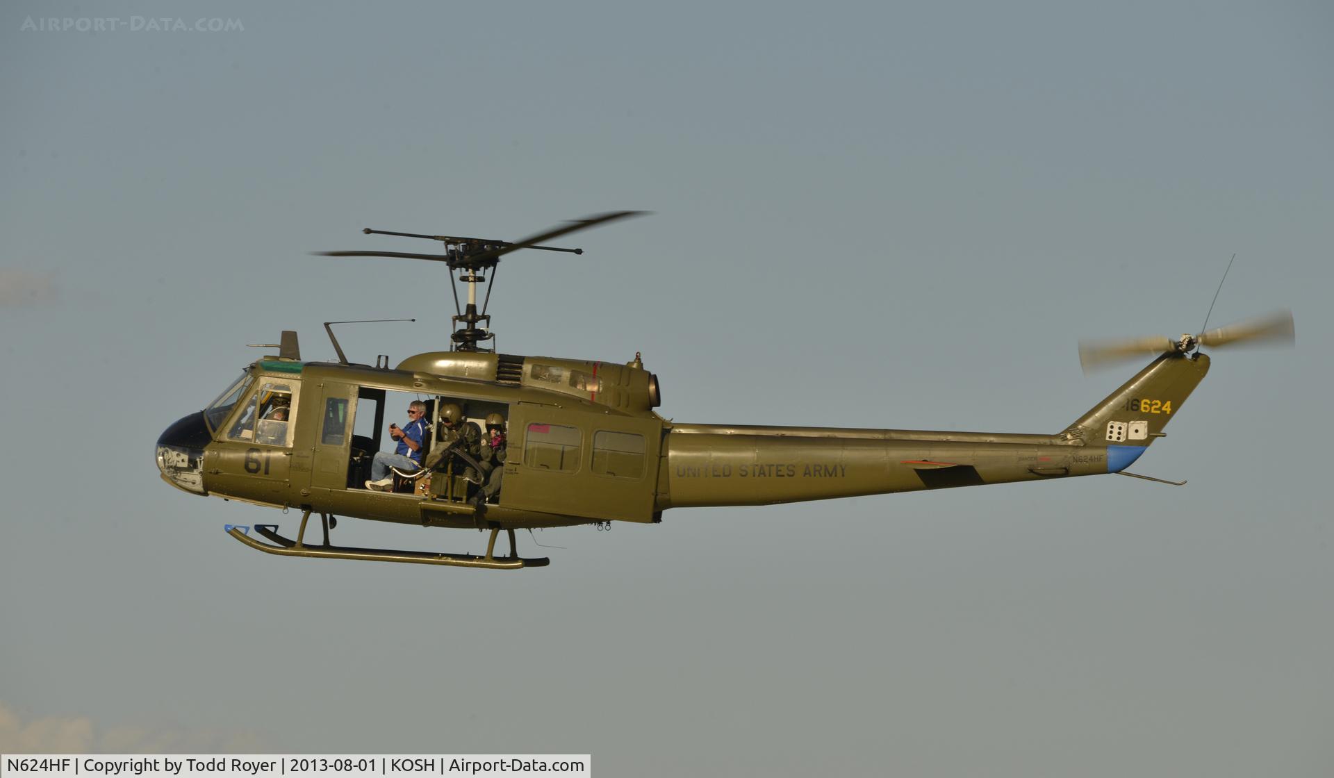 N624HF, 1966 Bell UH-1D Iroquois C/N 8819, Airventure 2013